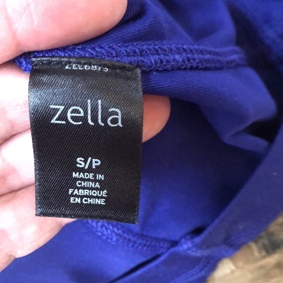 Zella Purple “All Out” Ruched Pullover. Size Small - Picture 6 of 12